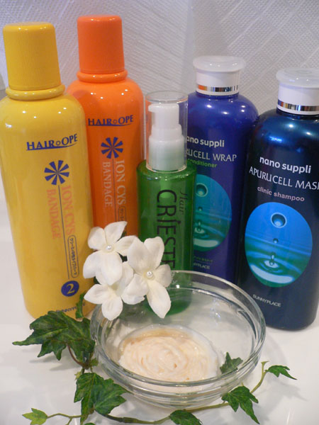 ヘアオペのトリートメントシステムイメージ